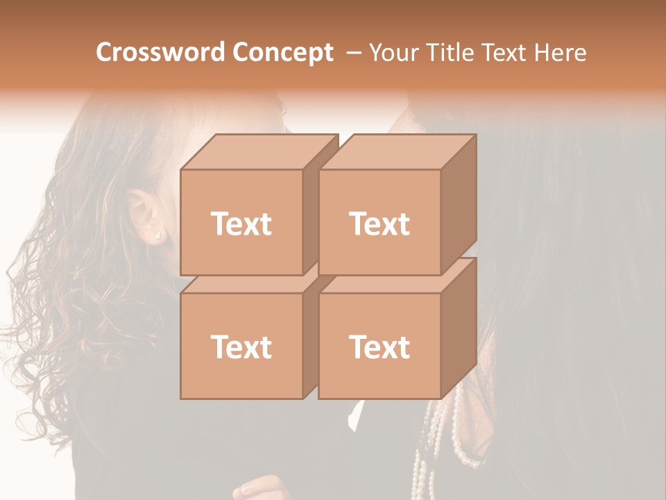 Female Toddler Parent PowerPoint Template