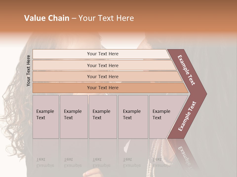 Female Toddler Parent PowerPoint Template