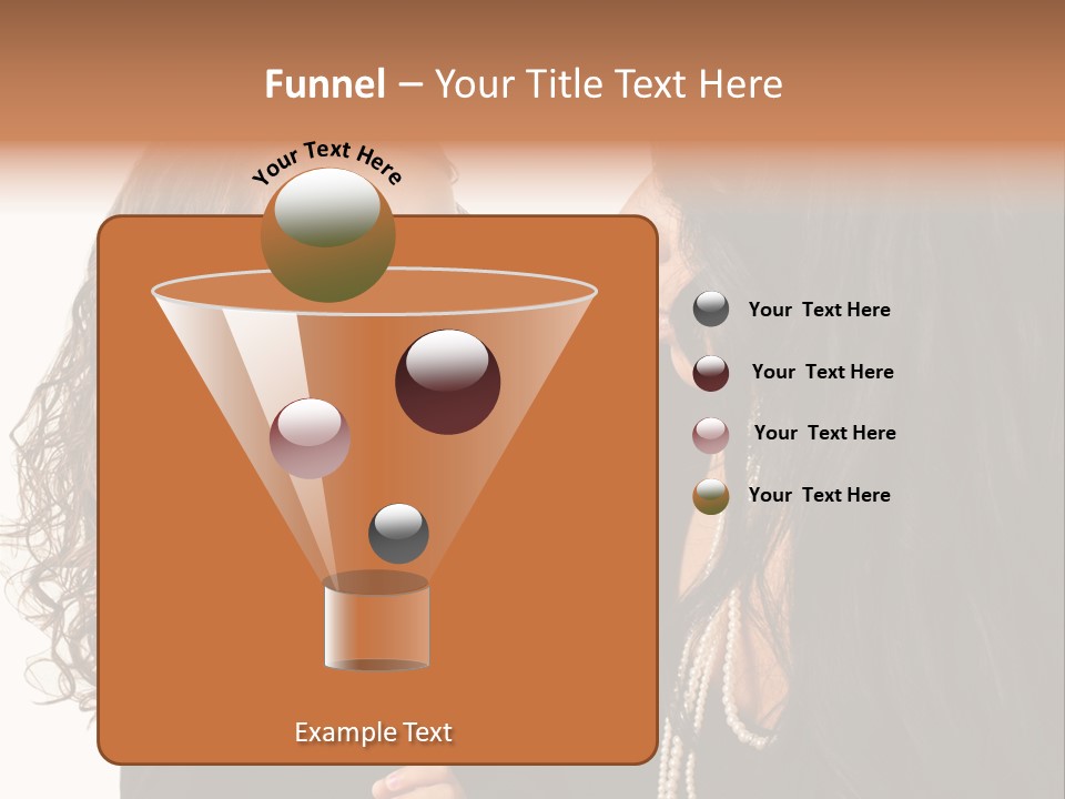 Female Toddler Parent PowerPoint Template