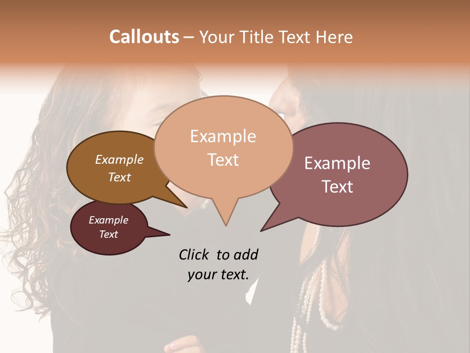 Female Toddler Parent PowerPoint Template