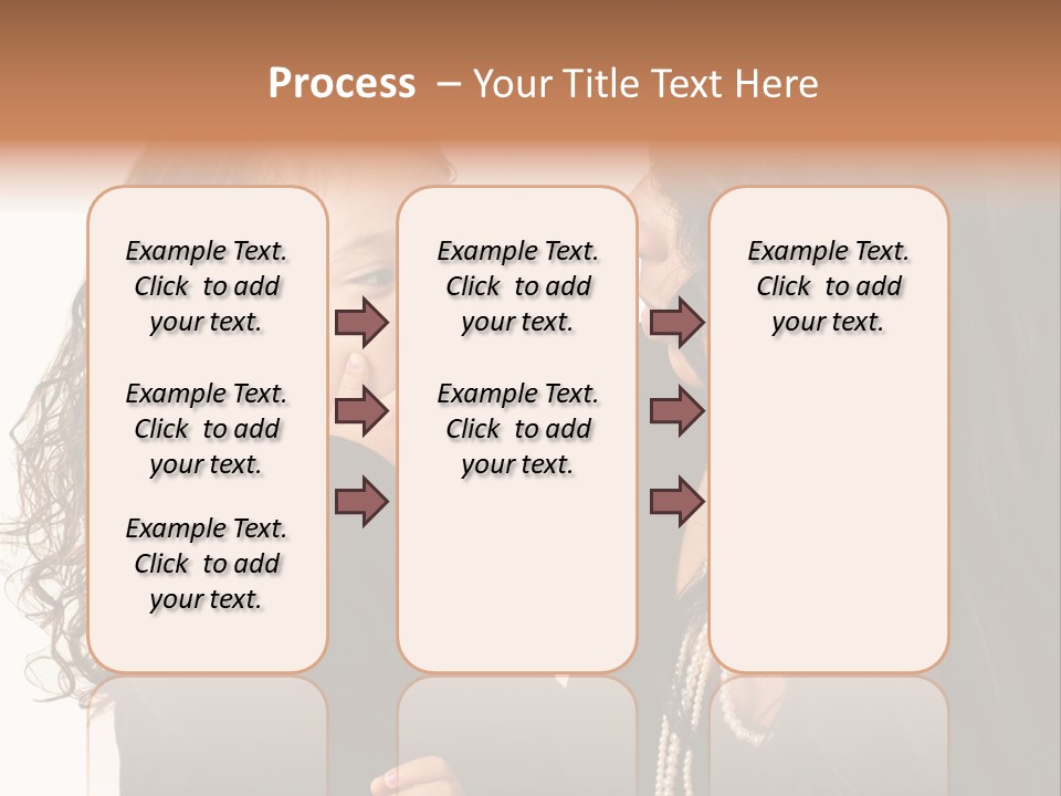Female Toddler Parent PowerPoint Template