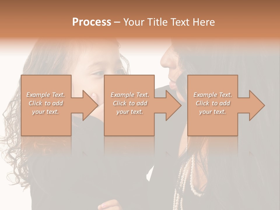 Female Toddler Parent PowerPoint Template