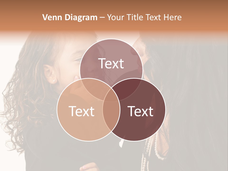 Female Toddler Parent PowerPoint Template