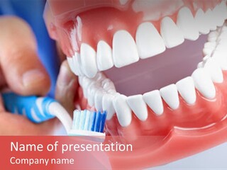 Dentist Hygiene Healthy PowerPoint Template