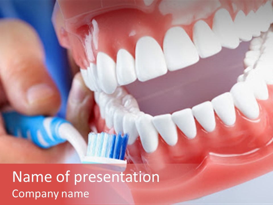 Dentist Hygiene Healthy PowerPoint Template