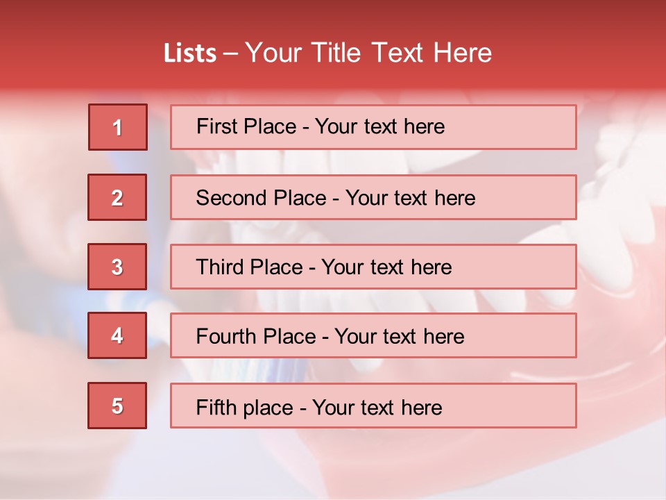 Dentist Hygiene Healthy PowerPoint Template