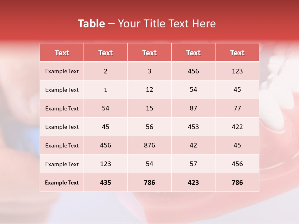Dentist Hygiene Healthy PowerPoint Template