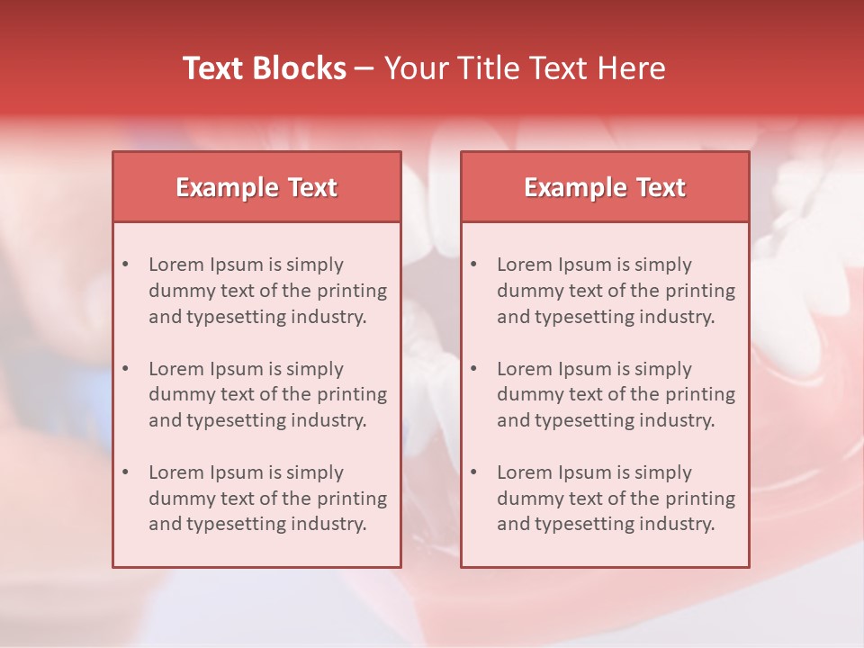 Dentist Hygiene Healthy PowerPoint Template