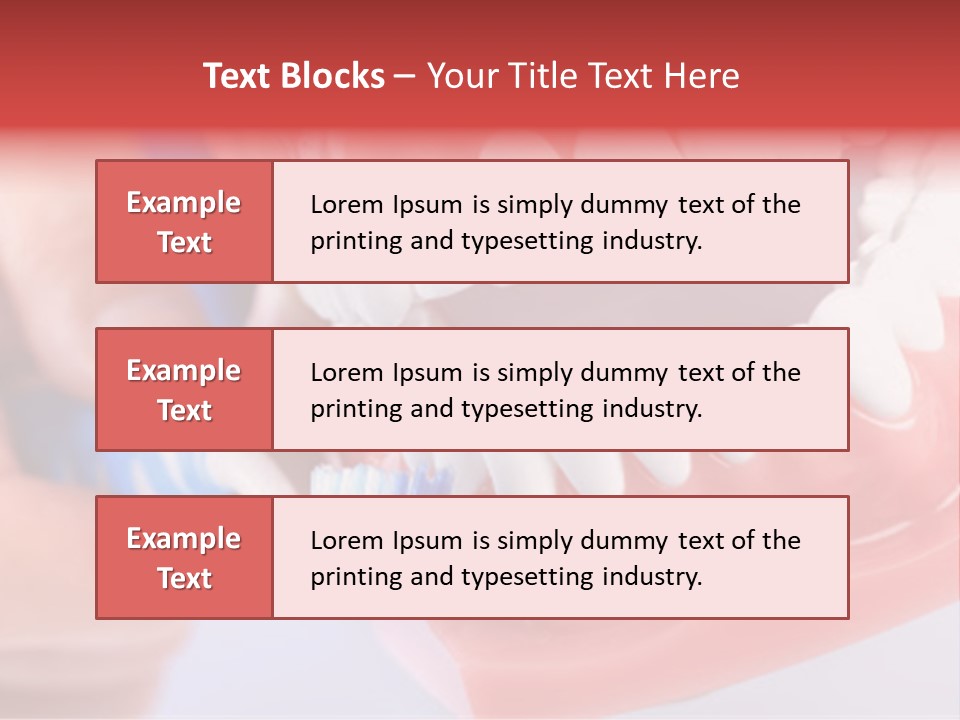 Dentist Hygiene Healthy PowerPoint Template