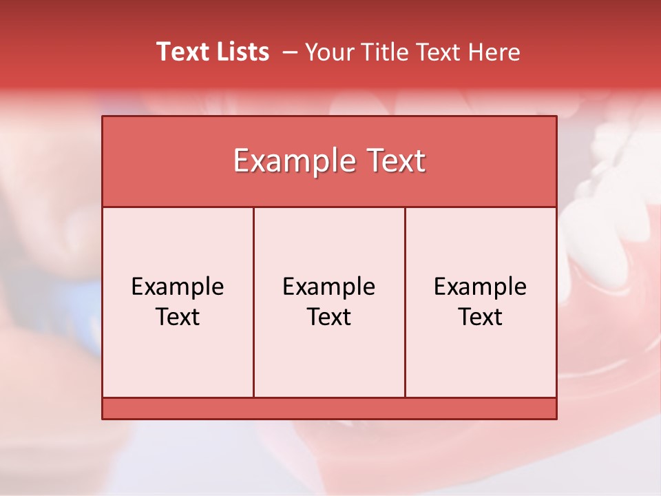 Dentist Hygiene Healthy PowerPoint Template