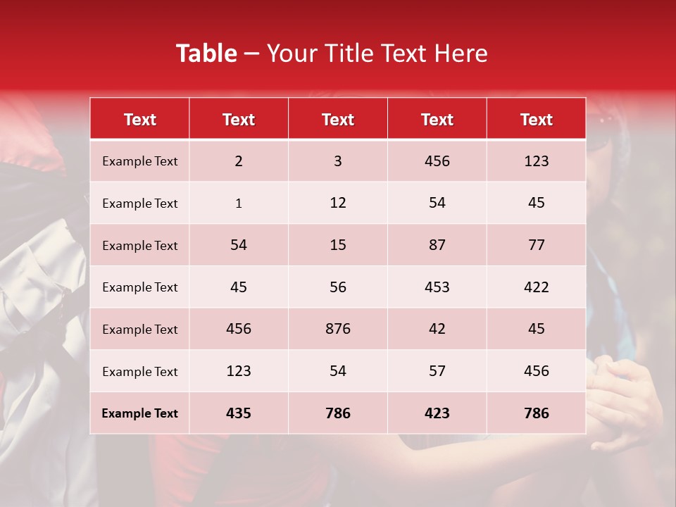 Tourism Woman Sunglasses PowerPoint Template