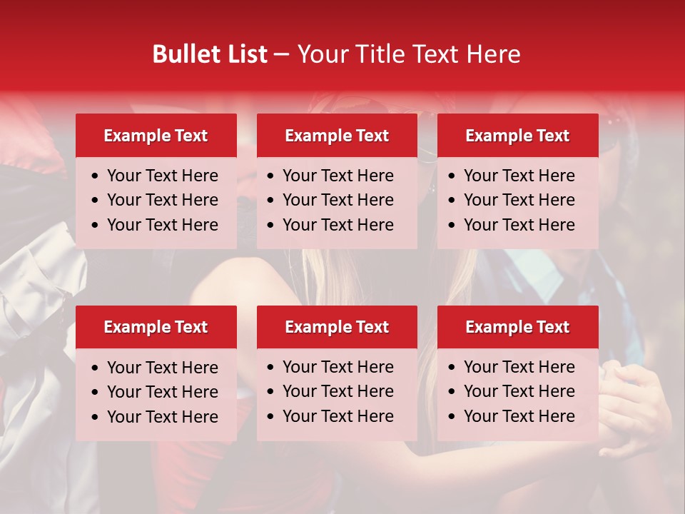 Tourism Woman Sunglasses PowerPoint Template