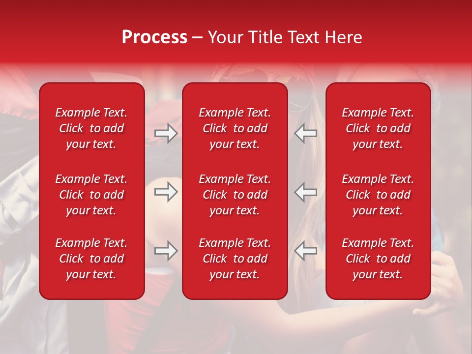 Tourism Woman Sunglasses PowerPoint Template