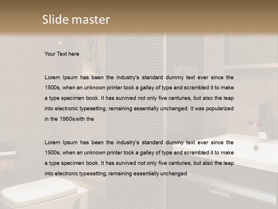 Nobody Modern Mosaic PowerPoint Template