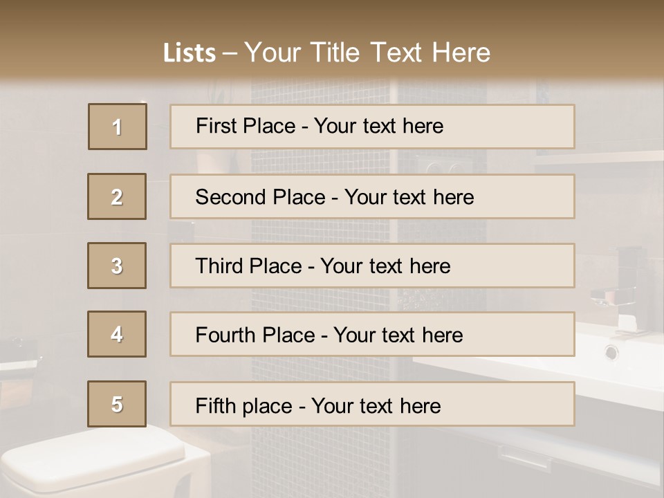 Nobody Modern Mosaic PowerPoint Template