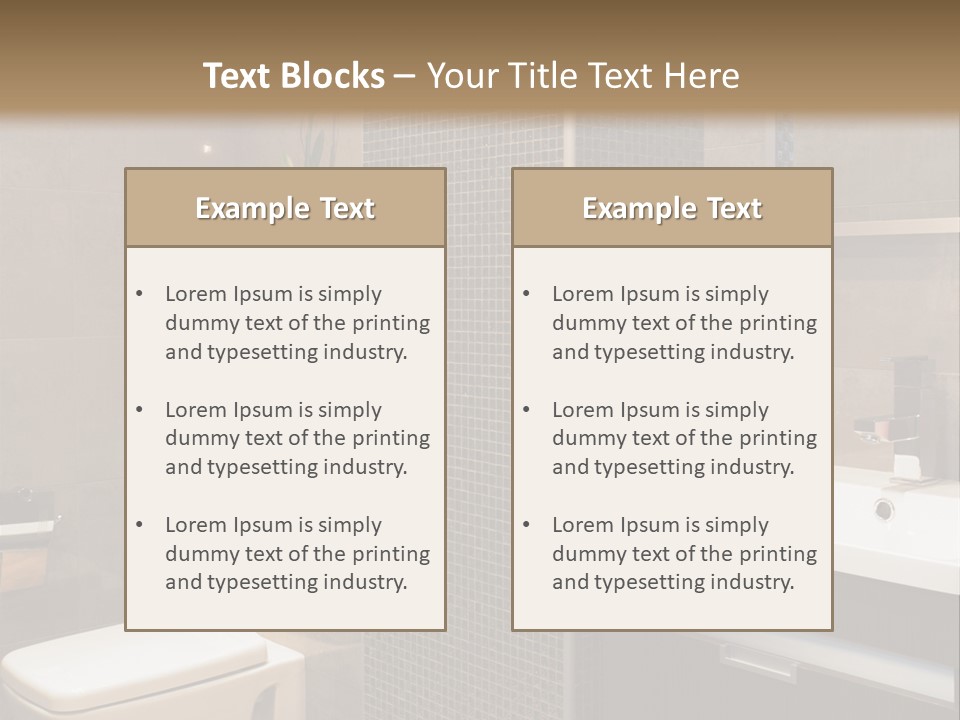 Nobody Modern Mosaic PowerPoint Template