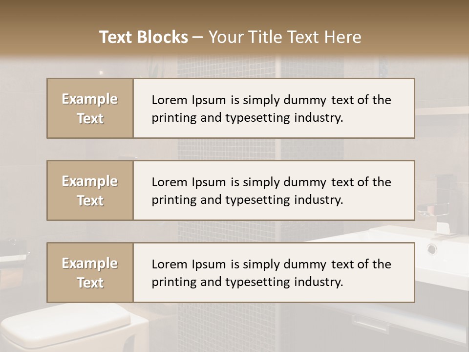 Nobody Modern Mosaic PowerPoint Template