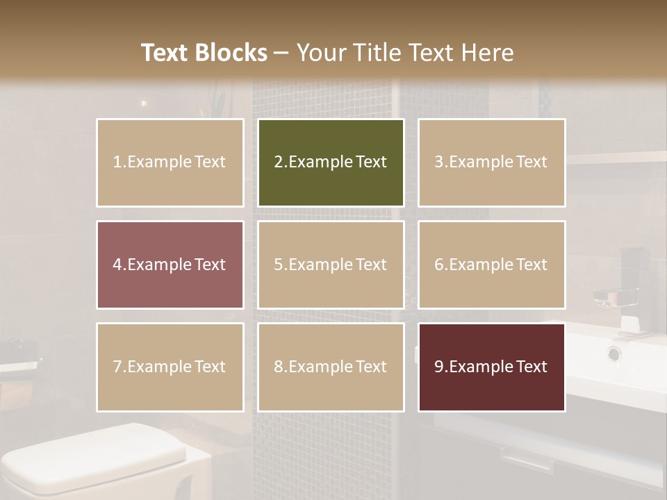 Nobody Modern Mosaic PowerPoint Template