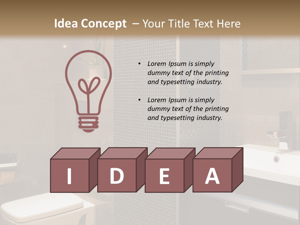 Nobody Modern Mosaic PowerPoint Template