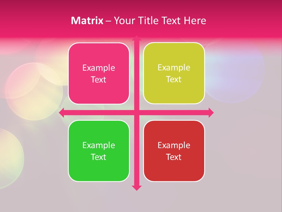 Luminosity Space Bubbly PowerPoint Template