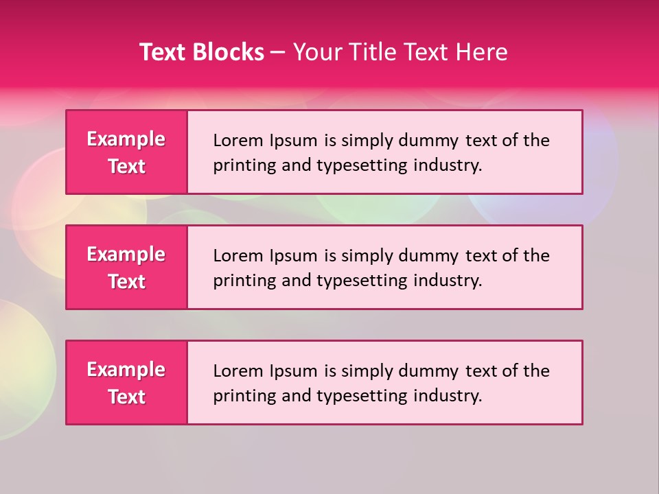 Luminosity Space Bubbly PowerPoint Template