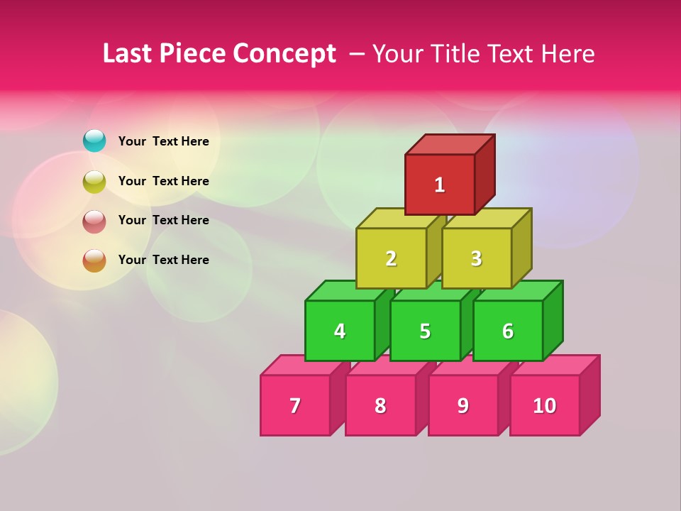 Luminosity Space Bubbly PowerPoint Template