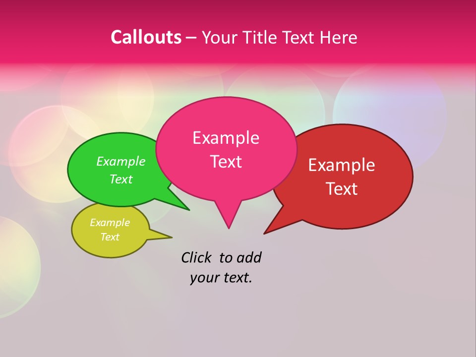 Luminosity Space Bubbly PowerPoint Template