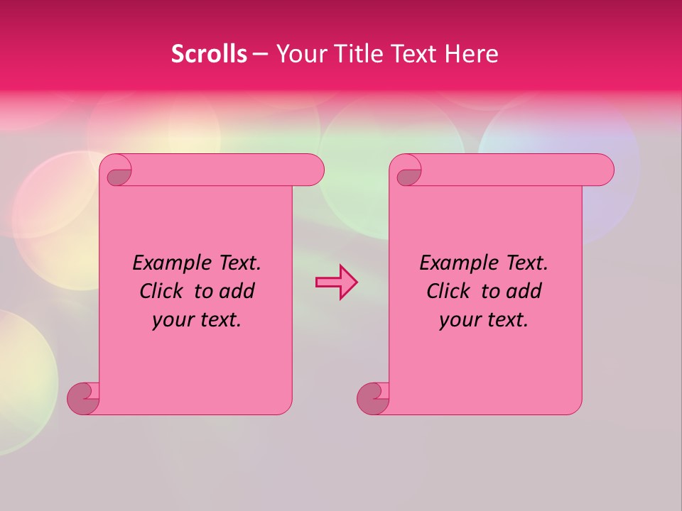 Luminosity Space Bubbly PowerPoint Template