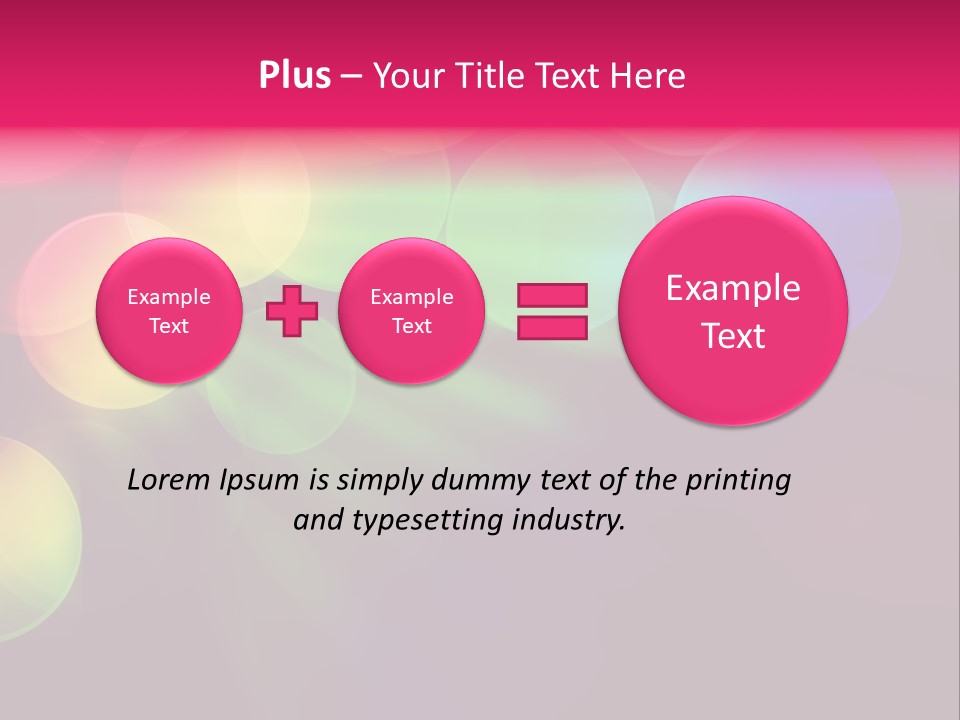 Luminosity Space Bubbly PowerPoint Template