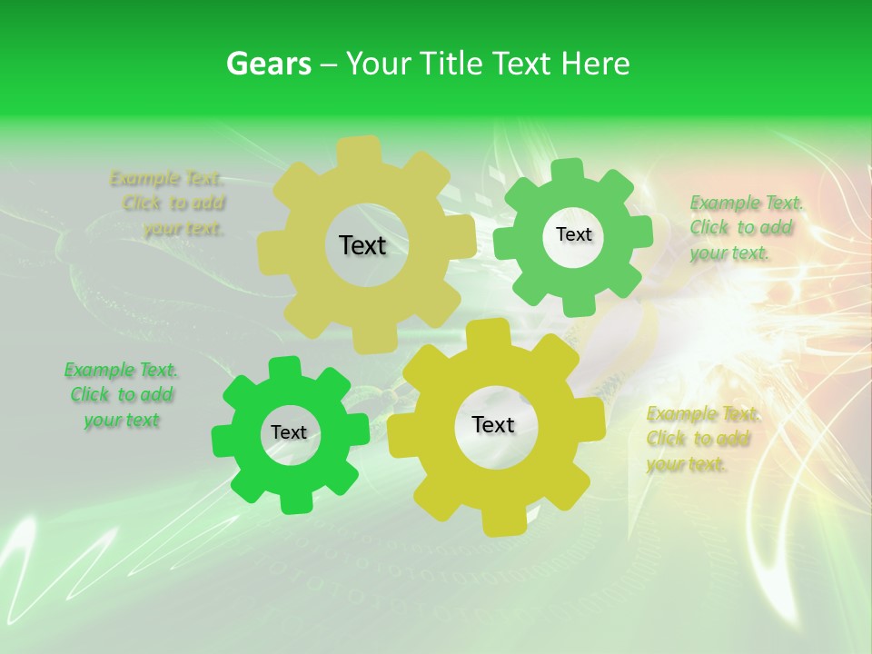 Background Science Render PowerPoint Template