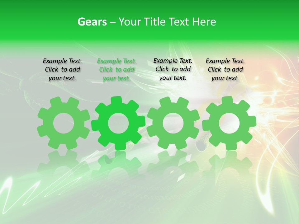 Background Science Render PowerPoint Template