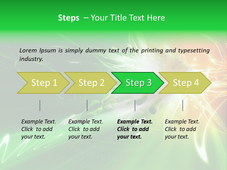 Background Science Render PowerPoint Template