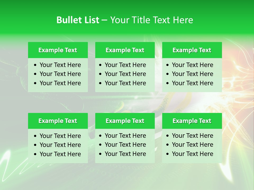 Background Science Render PowerPoint Template