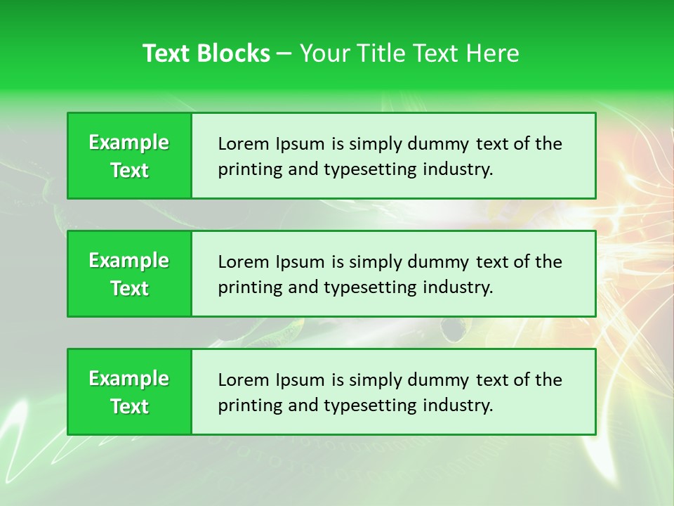 Background Science Render PowerPoint Template