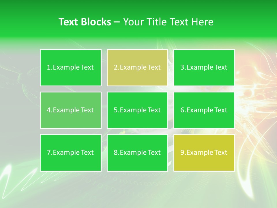 Background Science Render PowerPoint Template