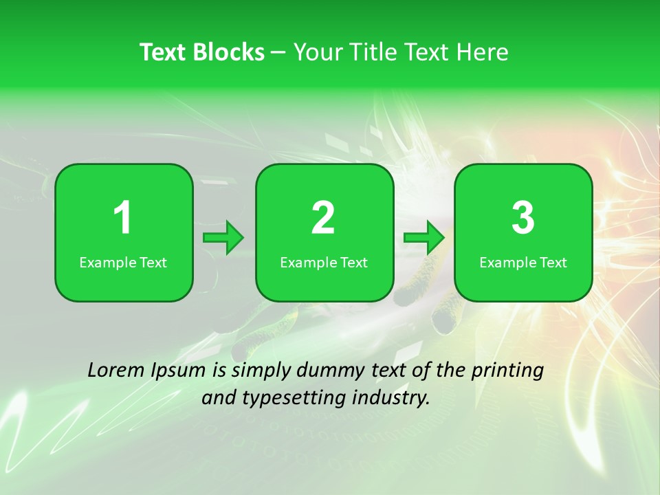 Background Science Render PowerPoint Template