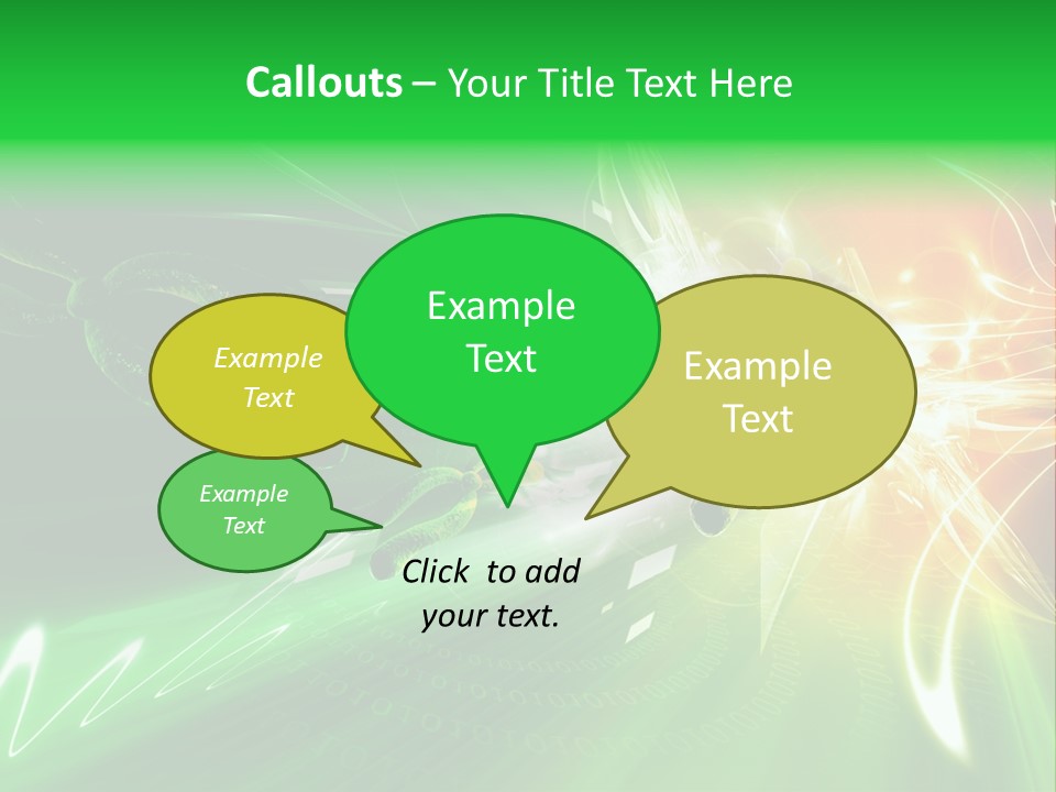 Background Science Render PowerPoint Template