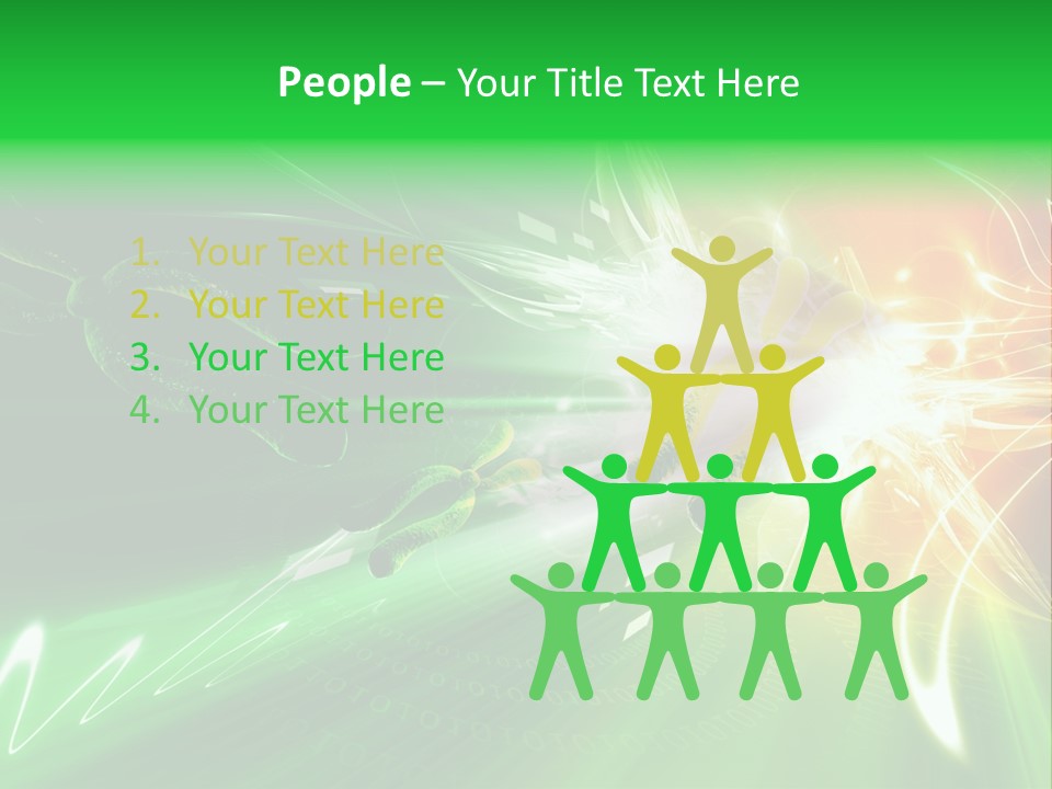 Background Science Render PowerPoint Template