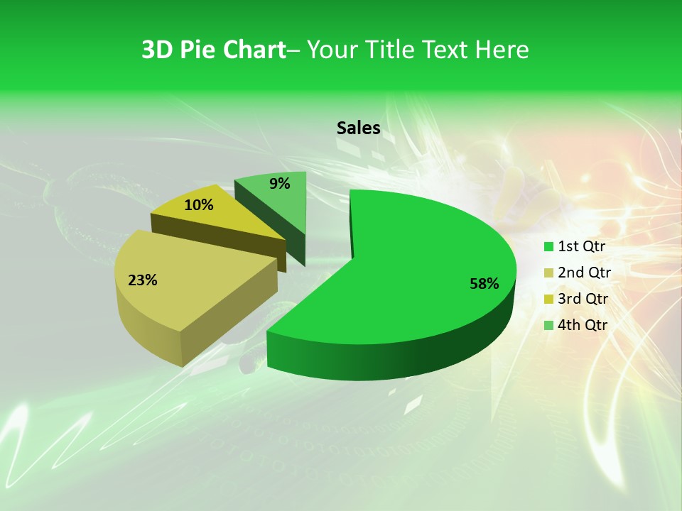 Background Science Render PowerPoint Template