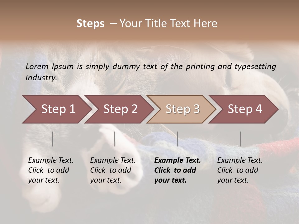 Animal Pet Sleep PowerPoint Template