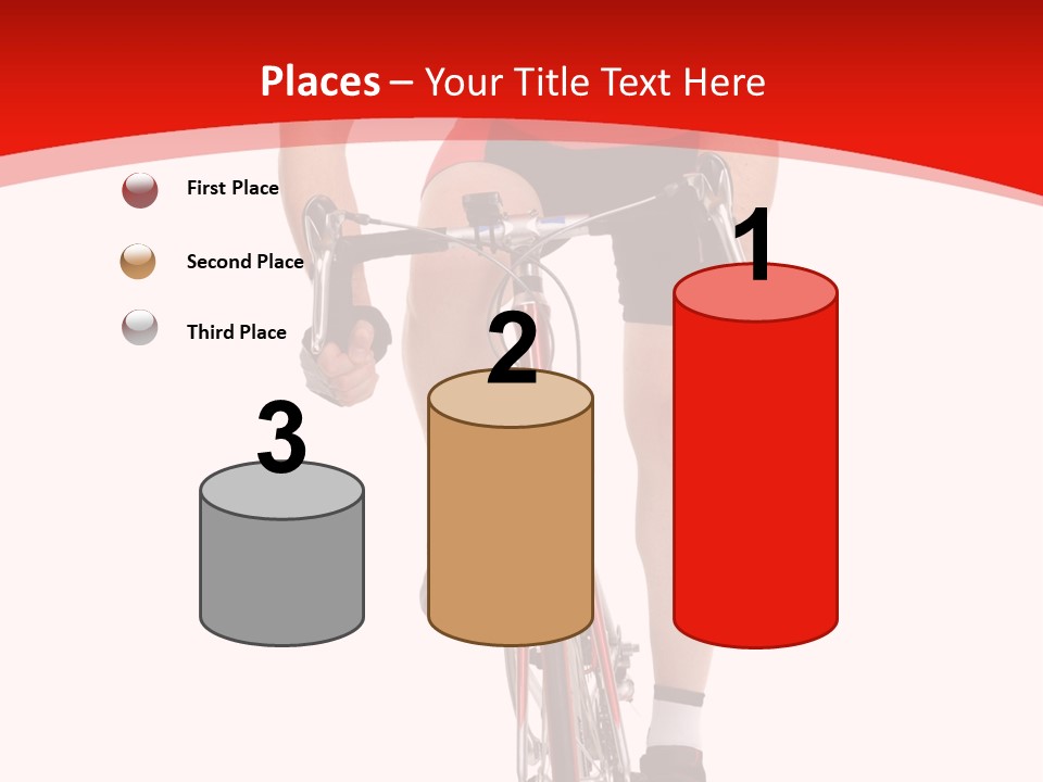Sportsman Champion Run PowerPoint Template