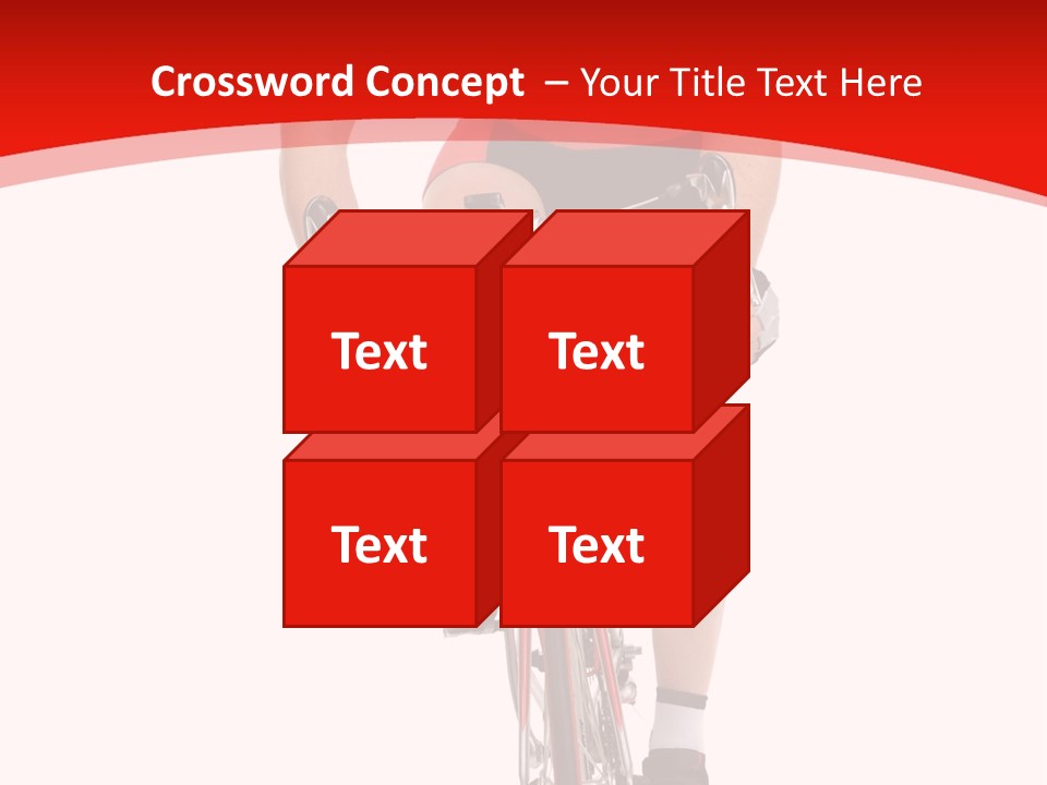 Sportsman Champion Run PowerPoint Template