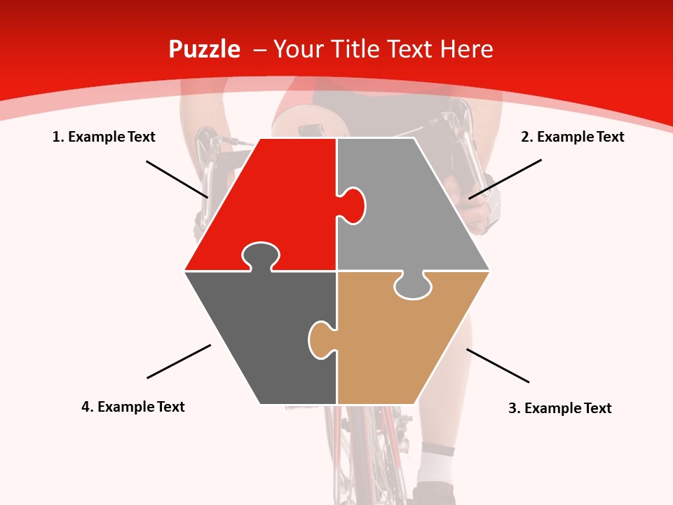 Sportsman Champion Run PowerPoint Template