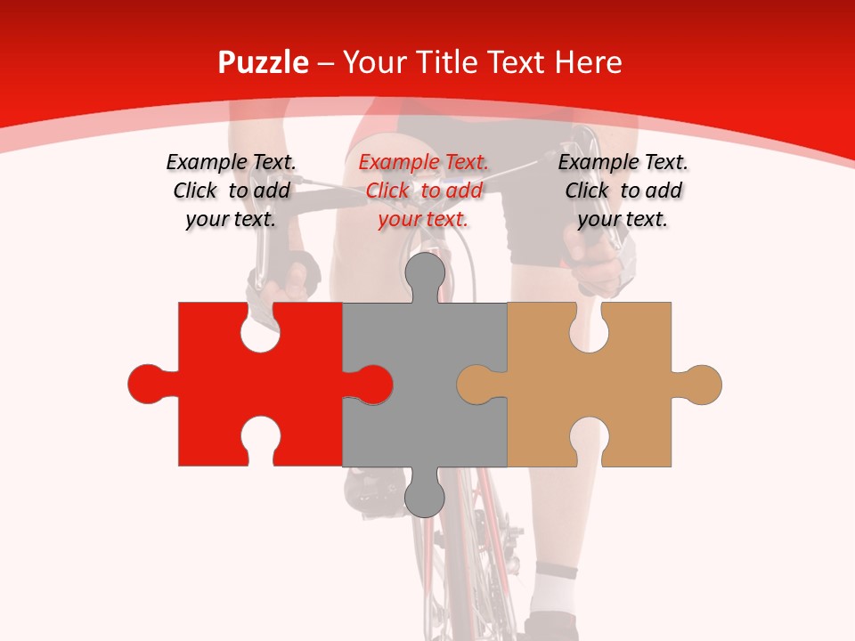 Sportsman Champion Run PowerPoint Template