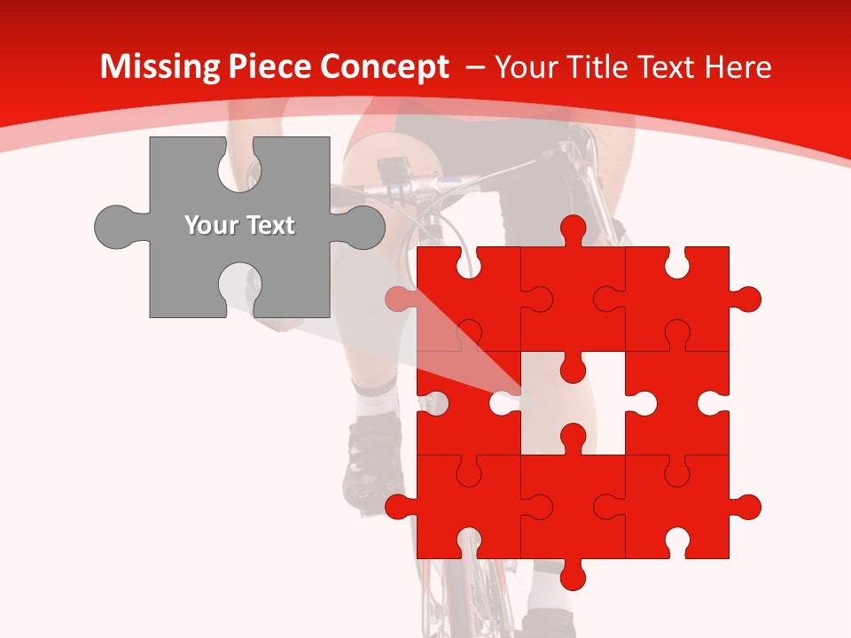 Sportsman Champion Run PowerPoint Template