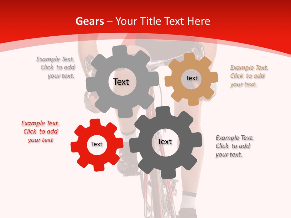 Sportsman Champion Run PowerPoint Template