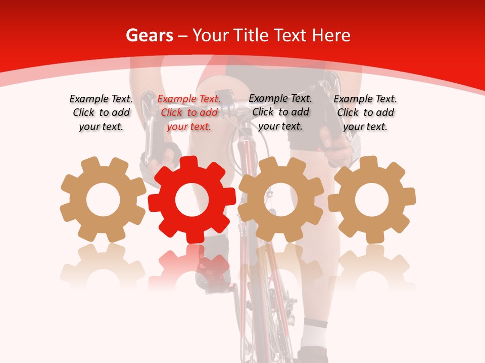 Sportsman Champion Run PowerPoint Template