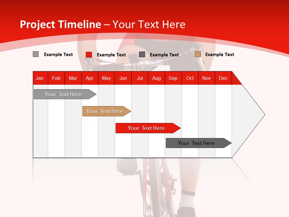 Sportsman Champion Run PowerPoint Template
