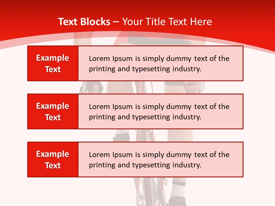 Sportsman Champion Run PowerPoint Template