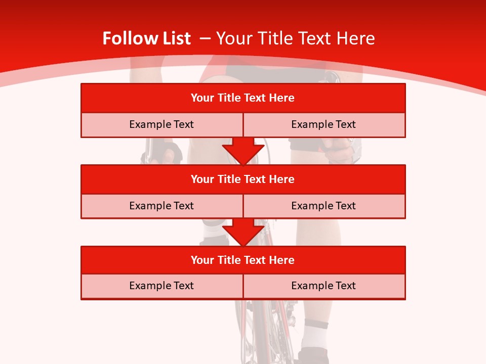 Sportsman Champion Run PowerPoint Template